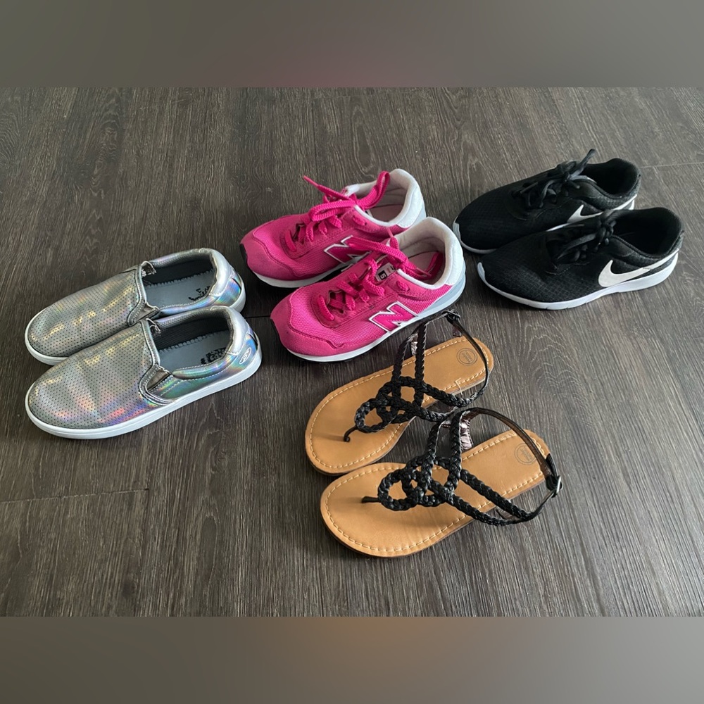 Size 2 youth shoes and sandals